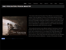 Tablet Screenshot of onepercenters.net
